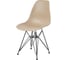 Стул пластиковый DERSTUHL Black Eames, темно-бежевый DSL03.013 3