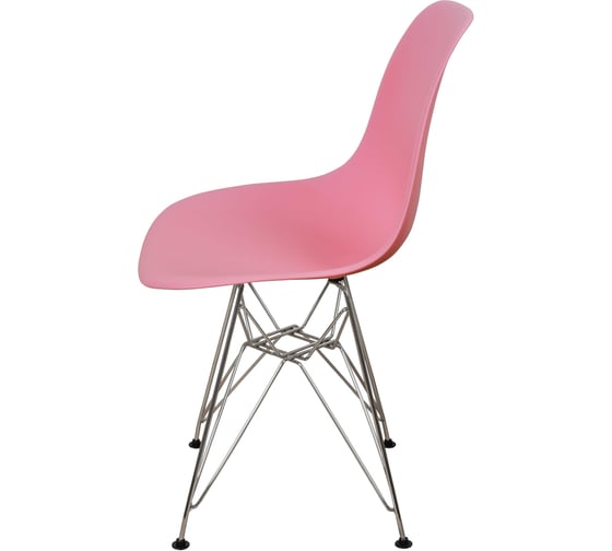 Комплект стульев пластиковых DERSTUHL 2 шт Chrom Eames, розовый, DSL02.015.2