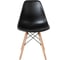 Комплект стульев пластиковых DERSTUHL 2 шт Wood Eames, черный, DSL01.010.2 4