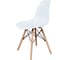 Стул пластиковый DERSTUHL Wood Eames, белый DSL01.001 3
