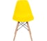 Комплект стульев пластиковых DERSTUHL 2 шт Wood Eames, лимон, DSL01.011.2 4