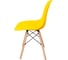 Комплект стульев пластиковых DERSTUHL 2 шт Wood Eames, лимон, DSL01.011.2 5