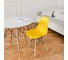 Комплект стульев пластиковых DERSTUHL 2 шт Wood Eames, лимон, DSL01.011.2 7
