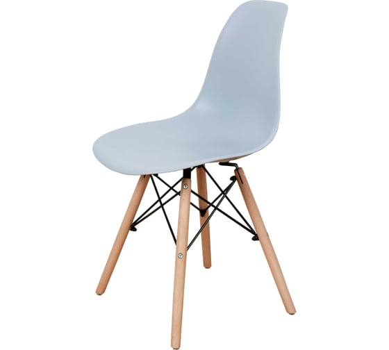 Стул DERSTUHL Wood Eames светло-серый DSL01.002