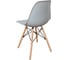 Стул пластиковый DERSTUHL Wood Eames, светло-серый DSL01.002 6