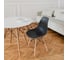 Комплект стульев пластиковых DERSTUHL 4 шт Wood Eames, темно-серый, DSL01.003.4 7