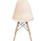 Комплект стульев пластиковых DERSTUHL 2 шт Wood Eames, теплый бежевый, DSL01.014.2 4