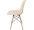 Комплект стульев пластиковых DERSTUHL 2 шт Wood Eames, теплый бежевый, DSL01.014.2 5