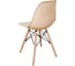 Комплект стульев пластиковых DERSTUHL 2 шт Wood Eames, теплый бежевый, DSL01.014.2 6