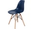 Стул пластиковый DERSTUHL Wood Eames, темно-синий DSL01.017 3