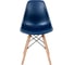 Стул пластиковый DERSTUHL Wood Eames, темно-синий DSL01.017 4
