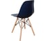 Стул пластиковый DERSTUHL Wood Eames, темно-синий DSL01.017 6