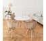 Комплект стульев пластиковых DERSTUHL 2 шт Wood Eames, темно-бежевый, DSL01.013.2 2