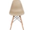 Комплект стульев пластиковых DERSTUHL 2 шт Wood Eames, темно-бежевый, DSL01.013.2 4
