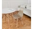Комплект стульев пластиковых DERSTUHL 2 шт Wood Eames, темно-бежевый, DSL01.013.2 7