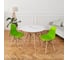 Стул пластиковый DERSTUHL Wood Eames, салатовый DSL01.012 2