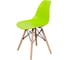 Стул пластиковый DERSTUHL Wood Eames, салатовый DSL01.012 3