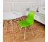 Стул пластиковый DERSTUHL Wood Eames, салатовый DSL01.012 7
