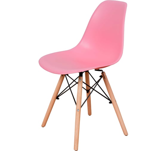 Стул DERSTUHL Wood Eames розовый DSL01.015 1