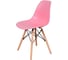 Стул пластиковый DERSTUHL Wood Eames, розовый DSL01.015 3