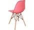 Стул пластиковый DERSTUHL Wood Eames, розовый DSL01.015 6