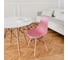 Стул пластиковый DERSTUHL Wood Eames, розовый DSL01.015 7