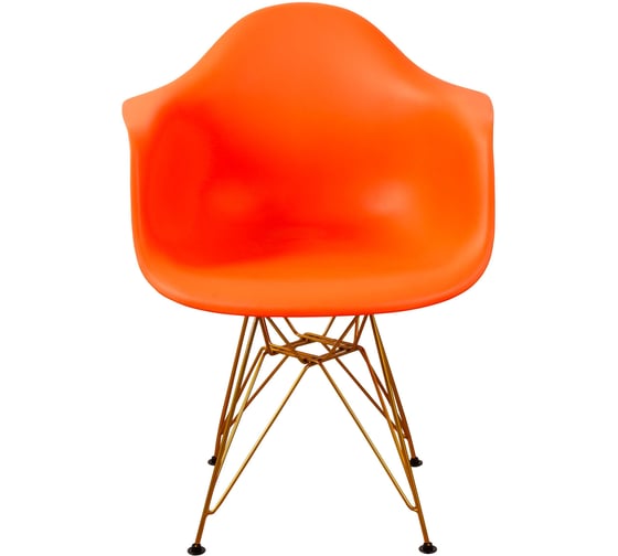 Стул-кресло из пластика DERSTUHL Gold Eames, оранжевый DSL040.005