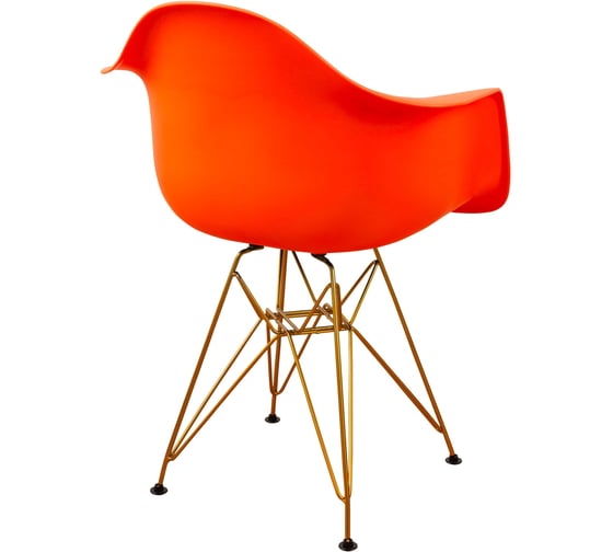 Стул-кресло из пластика DERSTUHL Gold Eames, оранжевый DSL040.005