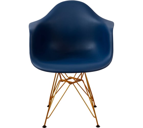 Стул-кресло из пластика DERSTUHL Gold Eames, темно-синий DSL040.017