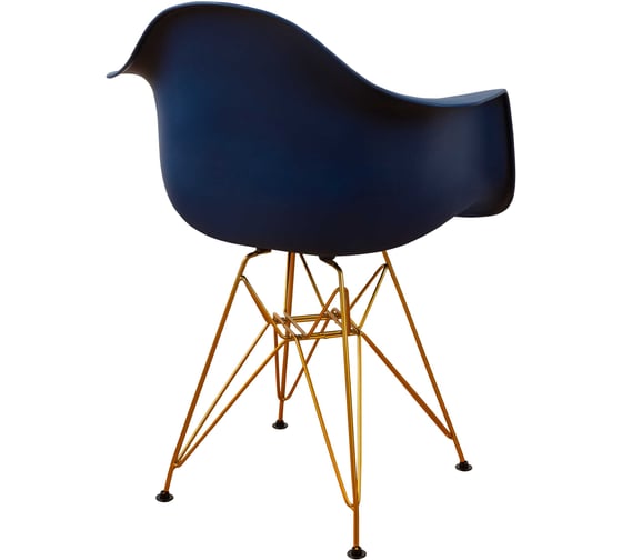 Стул-кресло из пластика DERSTUHL Gold Eames, темно-синий DSL040.017