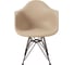 Комплект стульев пластиковых DERSTUHL 2 шт Black Eames, темно-бежевый, DSL06.013.2 4