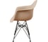 Комплект стульев пластиковых DERSTUHL 2 шт Black Eames, темно-бежевый, DSL06.013.2 5