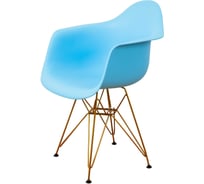 Стул-кресло из пластика DERSTUHL Gold Eames, голубой DSL040.008