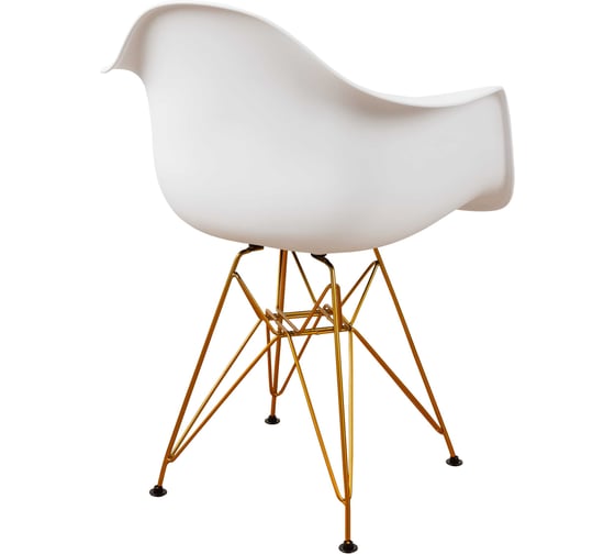Стул-кресло из пластика DERSTUHL Gold Eames, белый DSL040.001