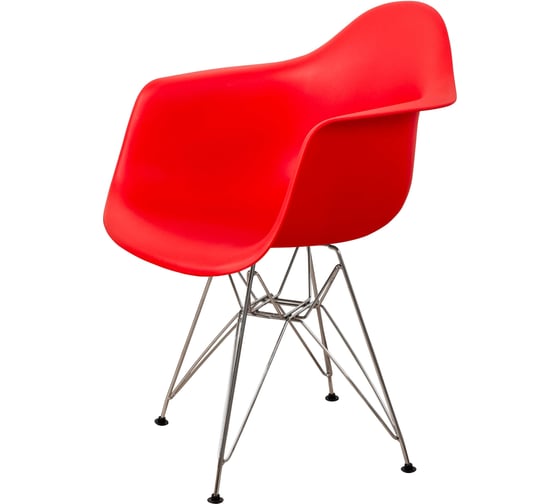 Стул-кресло DERSTUHL Chrom Eames красный DSL05.006