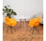 Стул-кресло из пластика DERSTUHL Black Eames, желтый DSL06.004 2