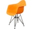 Стул-кресло из пластика DERSTUHL Black Eames, желтый DSL06.004 3