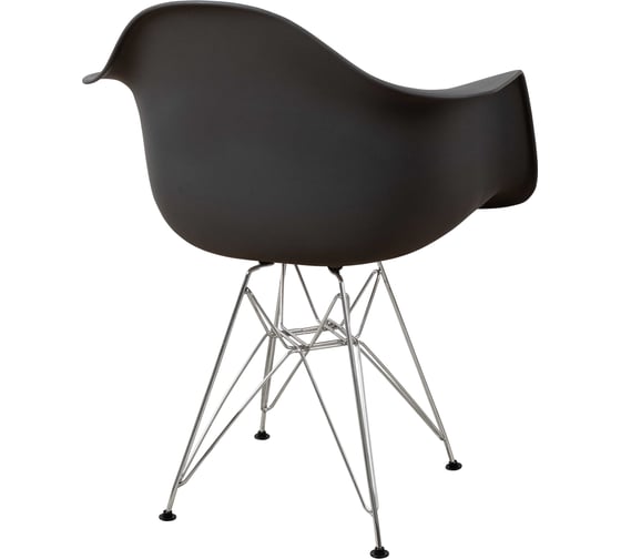 Комплект стульев пластиковых DERSTUHL 2 шт Chrom Eames, темно-серый, DSL05.003.2