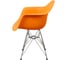 Стул-кресло из пластика DERSTUHL Chrom Eames, желтый DSL05.004 5