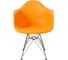 Комплект стульев пластиковых DERSTUHL 2 шт Chrom Eames, желтый, DSL05.004.2 4