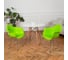 Стул-кресло из пластика DERSTUHL Chrom Eames, салатовый DSL05.012 2