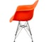 Комплект стульев пластиковых DERSTUHL 2 шт Chrom Eames, оранжевый, DSL05.005.2 5