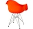 Комплект стульев пластиковых DERSTUHL 2 шт Chrom Eames, оранжевый, DSL05.005.2 6