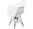 Стул-кресло из пластика DERSTUHL Black Eames, белый DSL06.001 3