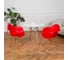 Комплект стульев пластиковых DERSTUHL 2 шт Gold Eames, красный, DSL040.006.2 1