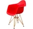 Комплект стульев пластиковых DERSTUHL 2 шт Gold Eames, красный, DSL040.006.2 2