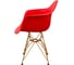 Комплект стульев пластиковых DERSTUHL 2 шт Gold Eames, красный, DSL040.006.2 4