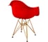 Комплект стульев пластиковых DERSTUHL 2 шт Gold Eames, красный, DSL040.006.2 5