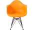 Комплект стульев пластиковых DERSTUHL 2 шт Black Eames, желтый, DSL06.004.2 4