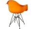 Комплект стульев пластиковых DERSTUHL 2 шт Black Eames, желтый, DSL06.004.2 6